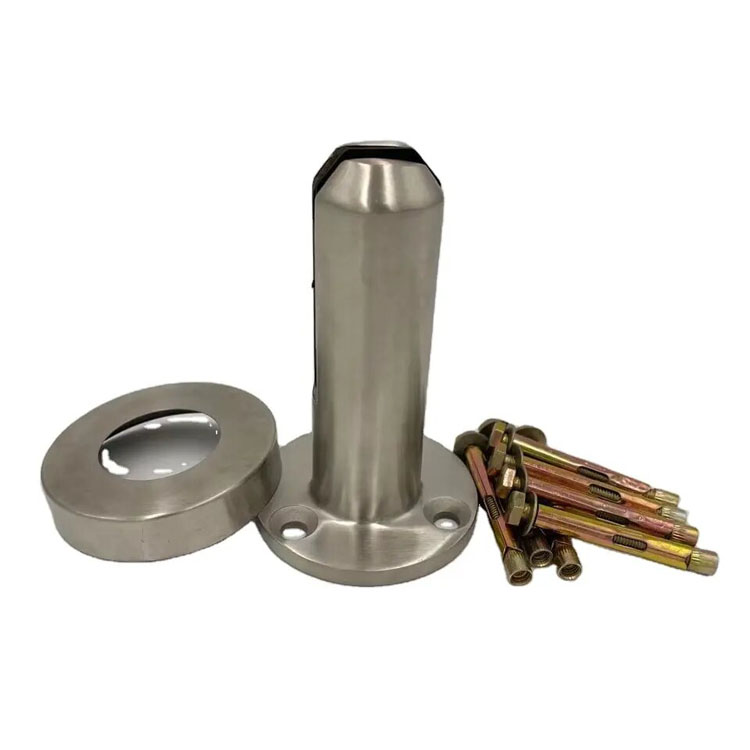 Stainless steel glass clamp