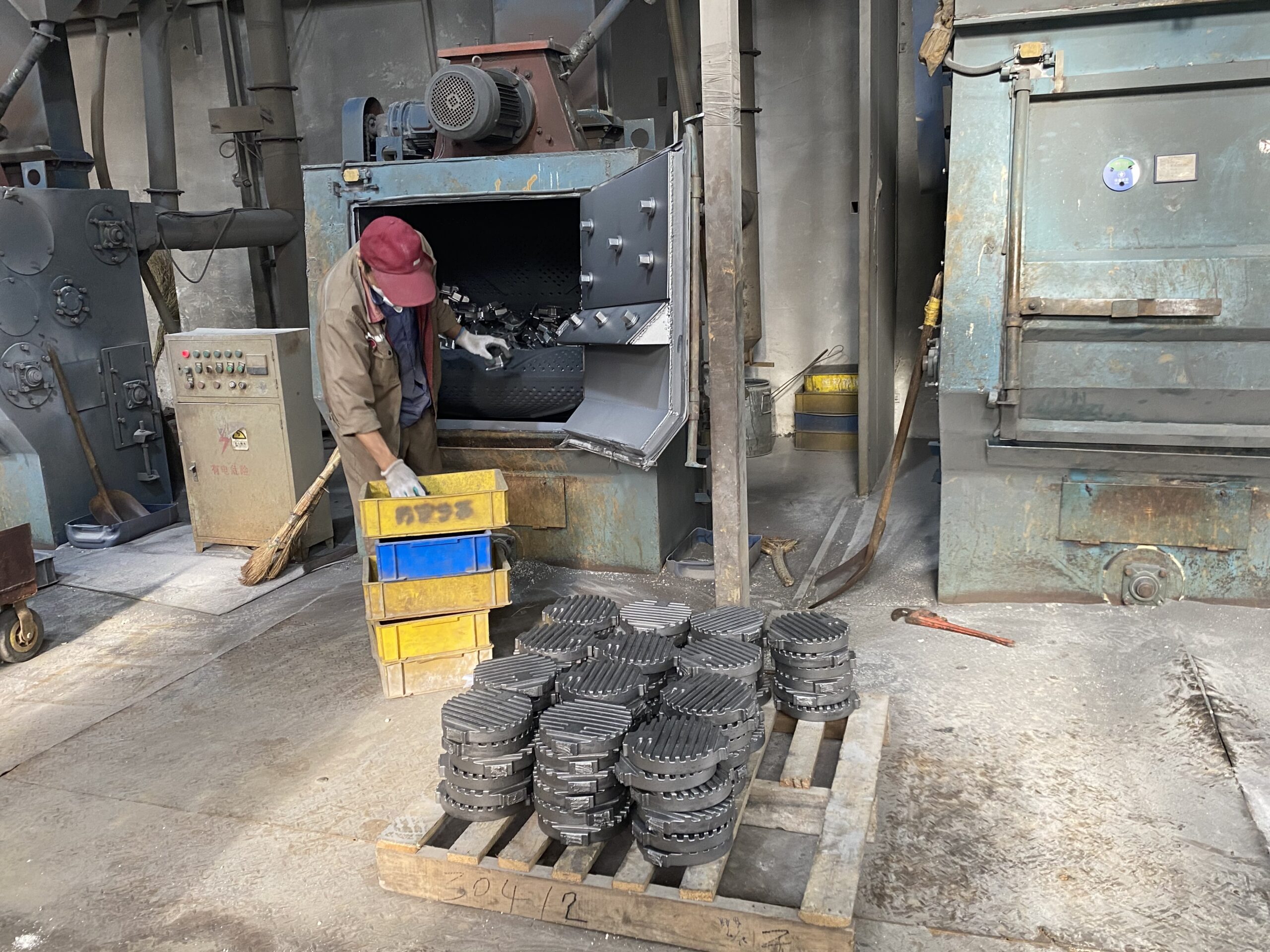 Ball Blasting Shop – Hengke investment casting process